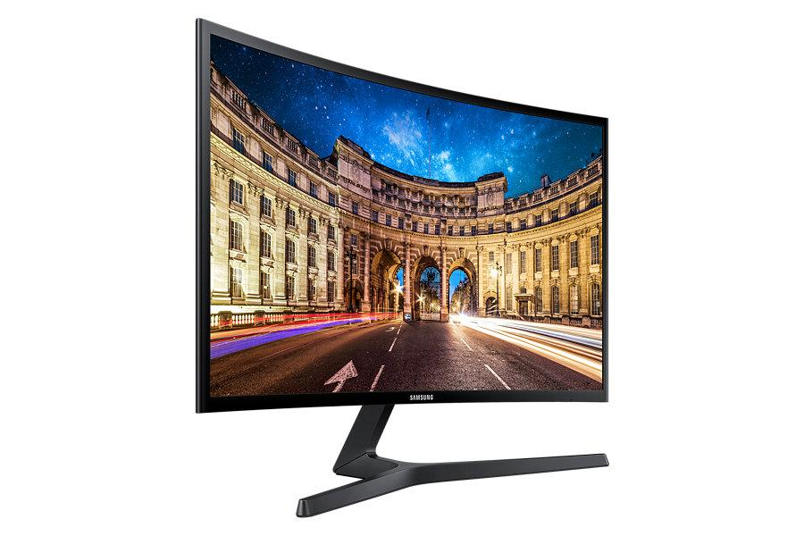 Monitor - Samsung LC27F396, 27", Curvo1800R, Full HD, 250 Cd/M2, Negro
