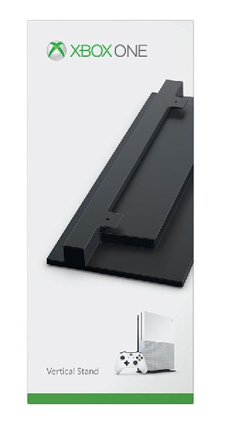 Soporte vertical - Microsoft 3AR-00002 para Xbox Ones S, negro