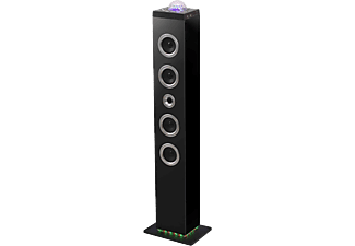 Torre de sonido - Big Ben TW10, 120 W, Efectos luminosos, Bluetooth, USB, Negro