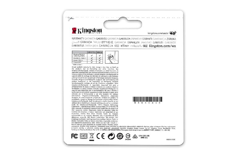 Memoria USB 128 GB - Kingston Technology DataTraveler 50, 3.1 Gen 1, Type-A, Plata