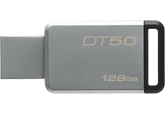 Memoria USB 128 GB - Kingston Technology DataTraveler 50, 3.1 Gen 1, Type-A, Plata