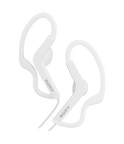 Auriculares Con Cable sony mdras210 ear blanco deportivos mdras210w.ae w 12m oro mdras210w as210w mdras210apw.c7 sport micro  tipo color gris. agarre resistente as210