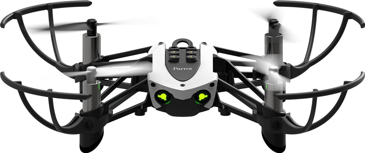 Mini Dron - Parrot MAMBO, Pinza frontal, Lanza canicas, Giroscopio de 3 ejes
