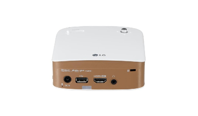 Proyector - LG PH150G, 130 lúmenes, LED, 100", HD Ready