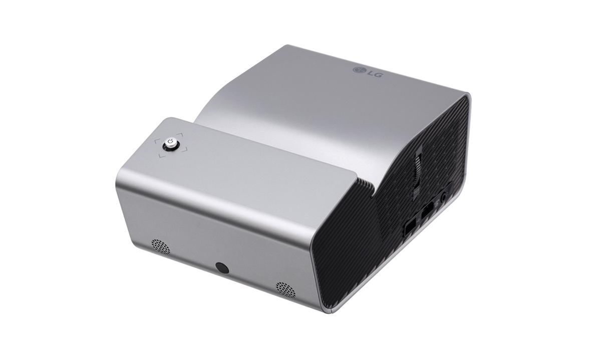 Proyector - LG PH450UG, 450 lúmenes, 80", LED, HD Ready, Miracast