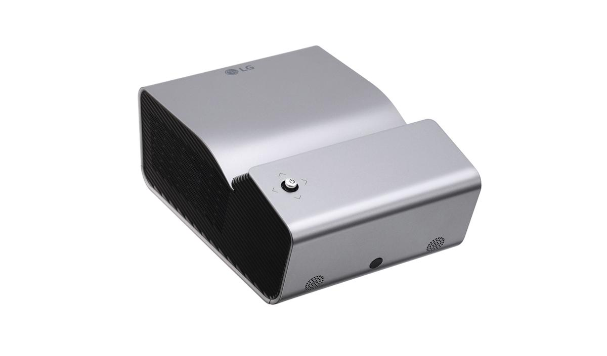 Proyector - LG PH450UG, 450 lúmenes, 80", LED, HD Ready, Miracast