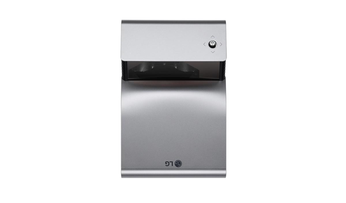 Proyector - LG PH450UG, 450 lúmenes, 80", LED, HD Ready, Miracast