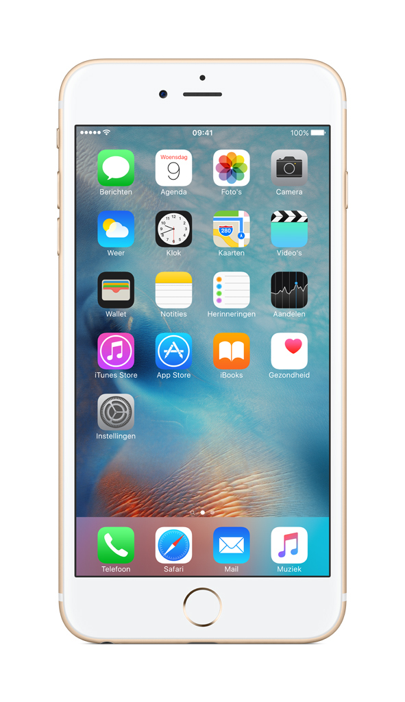 Apple iPhone 6S Plus, 5.5", 32 GB, Red 4G, Dorado