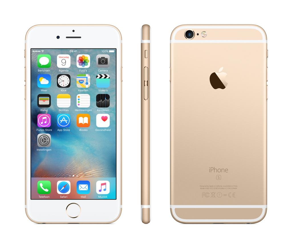 Apple iPhone 6S, 32 GB, Red 4G, Pantalla retina HD de 4.7", Oro