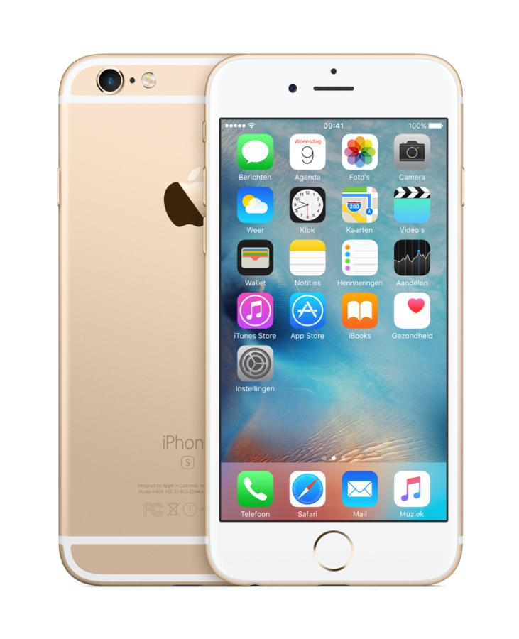 Apple iPhone 6S, 32 GB, Red 4G, Pantalla retina HD de 4.7", Oro