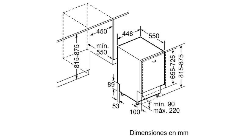 Lavavajillas - Balay 3VT305NA, Integrado, Clase energética A+, Motor ExtraSilencio, 9 servicios