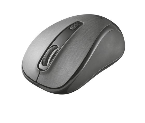 Ratón inalámbrico - Trust 21192, óptico, Bluetooth, Negro