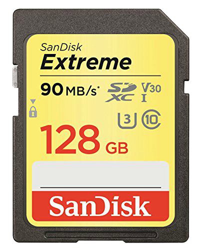 Tarjeta de memoria - Sandisk 173357 SDXC EXTREME 128GB V3