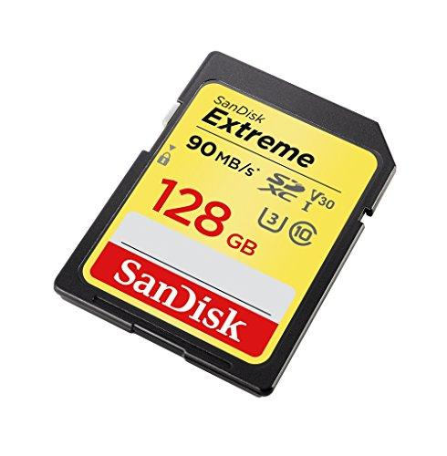 Tarjeta de memoria - Sandisk 173357 SDXC EXTREME 128GB V3