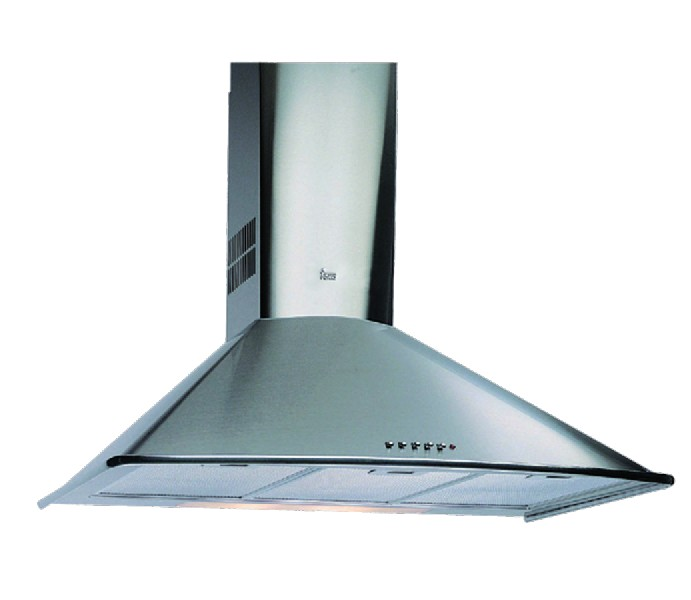 Campana - Teka 40476222 DM 975 S, Decorativa, 90cm, 603 m³/h, 4 velocidades, Inox