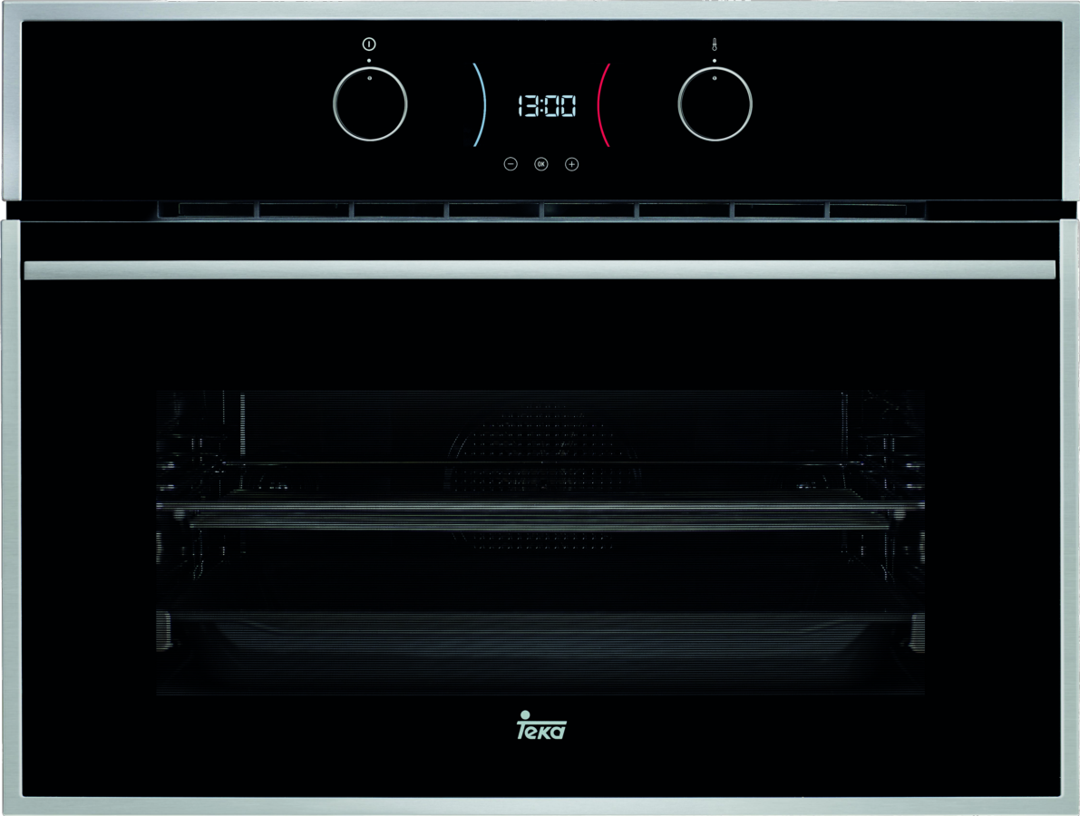 Horno - Teka HLC 840 Wish, Compacto, Hydroclean, Capacidad de 44L, 3015W, A+, Inox