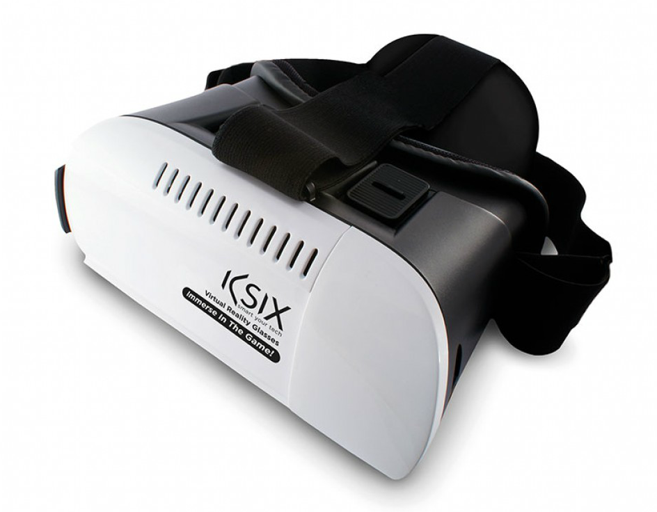 Bigbuy Tech Gafas de realidad virtual vr box ksix para smartphone 4 6 3d
