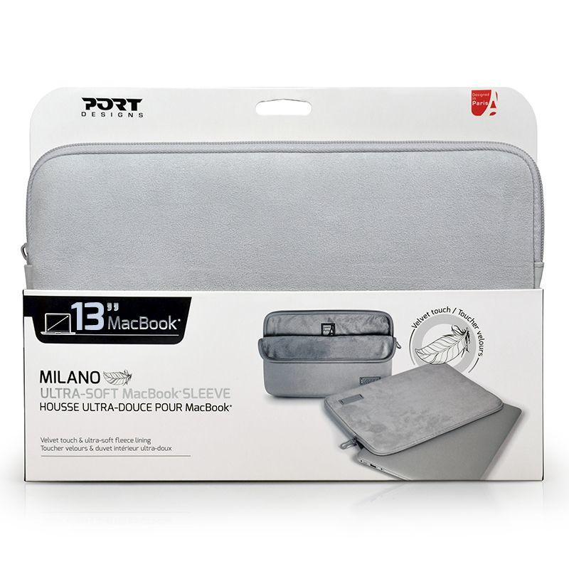Funda - Port Designs Milano 13" Sleeve case Plata