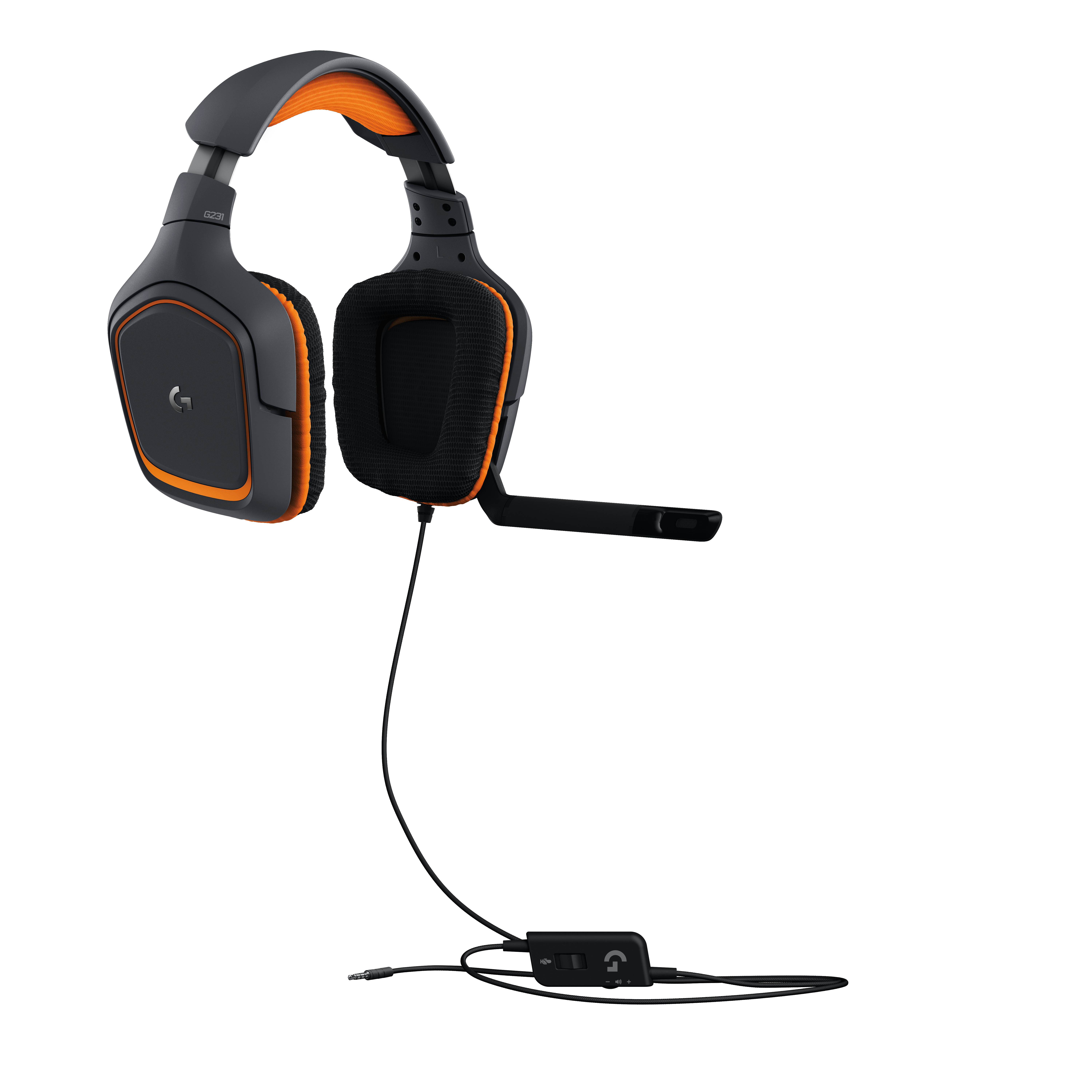 Auriculares gaming - LOGITECH Logitech G231 Prodigy Binaurale Diadema Negro, Naranja