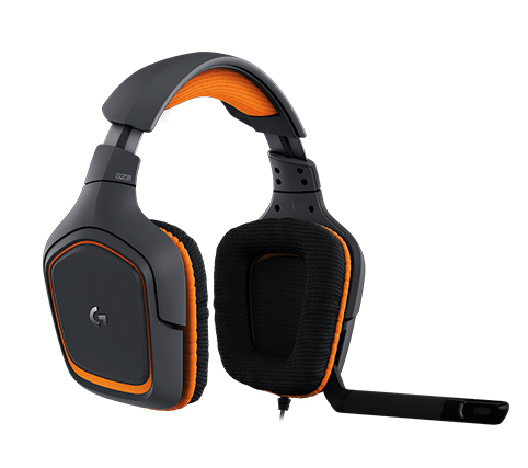 Auriculares gaming - LOGITECH Logitech G231 Prodigy Binaurale Diadema Negro, Naranja