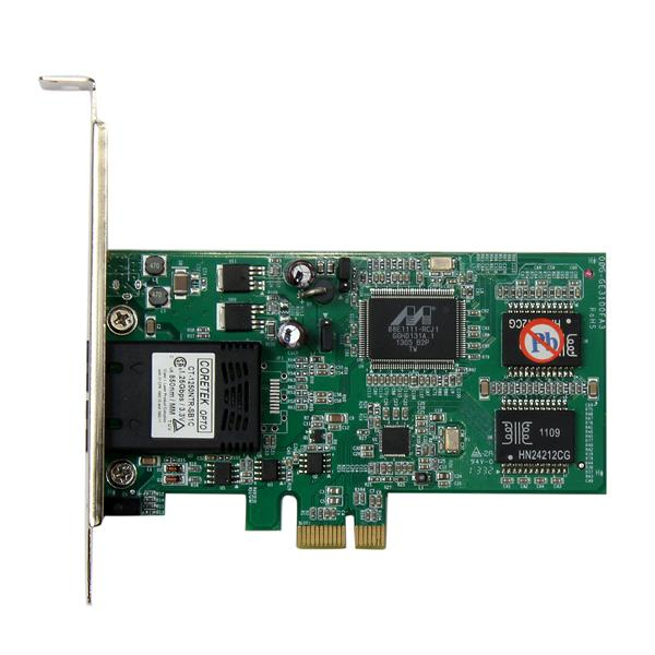 Tarjeta de Red - StarTech.com PEX1000MMSC2 Tarjeta PCI Express Ethernet Fibra Red SC Multimodo 550m