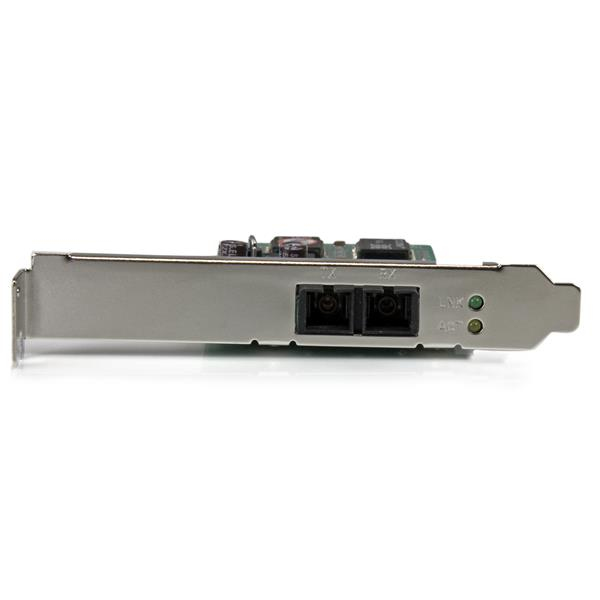 Tarjeta de Red - StarTech.com PEX1000MMSC2 Tarjeta PCI Express Ethernet Fibra Red SC Multimodo 550m
