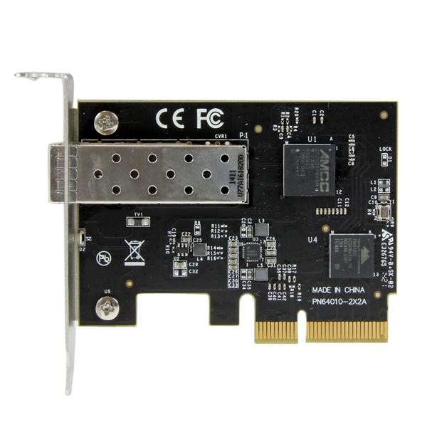 Tarjeta de Red - StarTech.com PEX10000SFP Tarjeta Red PCI Express Fibra 10 Gb SFP+ Abierto NIC