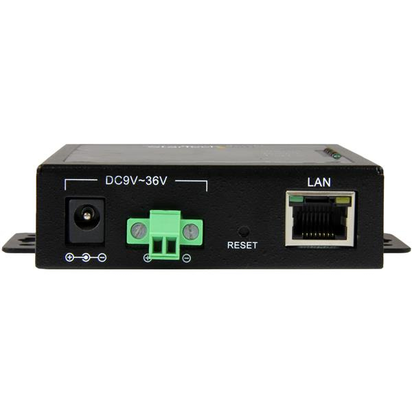 Servidor - StarTech.com NETRS2322P Servidor de Dispositivos Serie a IP 2 Puertos RS232 De Metal