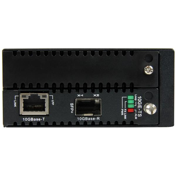 Conversor de Medios - StarTech.com ET10GSFP Conversor de Medios Ethernet a Fibra 10Gb SFP+ Abierto
