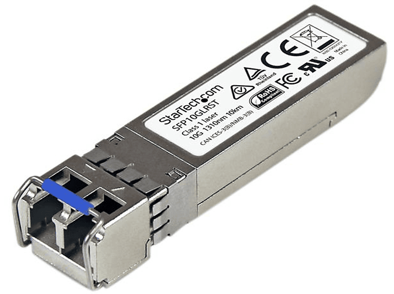 Transceptor SFP+ | StarTech.com SFP10GLRST Transceptor LC SFP+ 10 Gigabits Monomodo 10km SFP-10G-LR