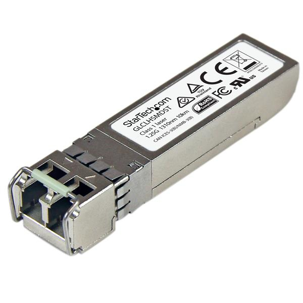 Transceptor SFP - StarTech.com GLCLHSMD10ST Paquete 10 SFPs Gigabit Fibra GLC-LH-SMD LC MM/SM 10km55