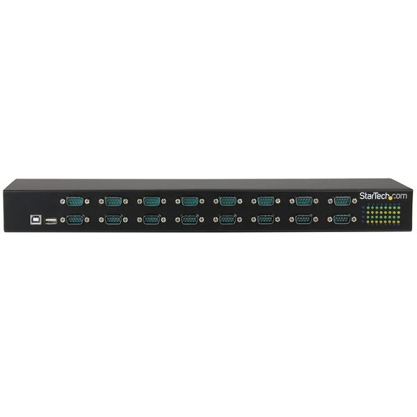 Hub Serie - StarTech.com ICUSB23216FD Adaptador USB a Concentrador de 16 Puertos Serie