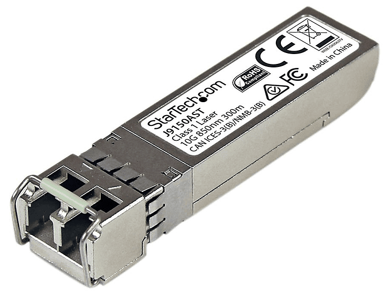 Transceptor SFP+ | StarTech.com J9150AST Modulo Transceptor SFP+ Fibra 10Gb Compatible J9150A LC 300