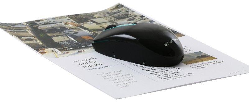 Ratón inalámbrico - I.R.I.S. IRIScan Mouse Wifi Ratón A3 Negro