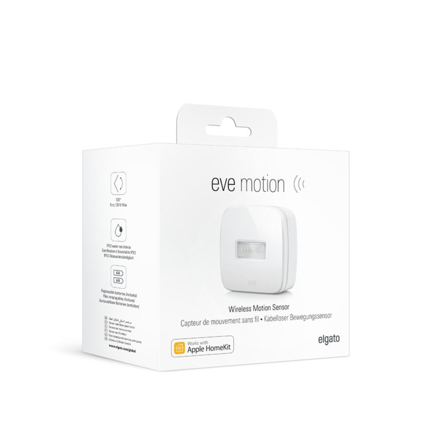 Sensor de movimiento inalámbrico - Elgato Eve motion, ratio de 9 metros