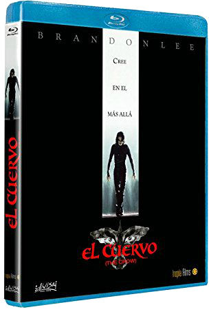 El Cuervo Thecrow bluray divisa red s.a. crow 1994