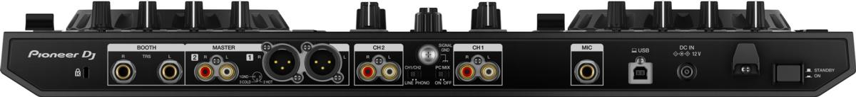 Controladora DJ - Pioneer DDJ-RR, 2 canales, licencia rekordbox dj, 8 Hot Cues, 2 phono