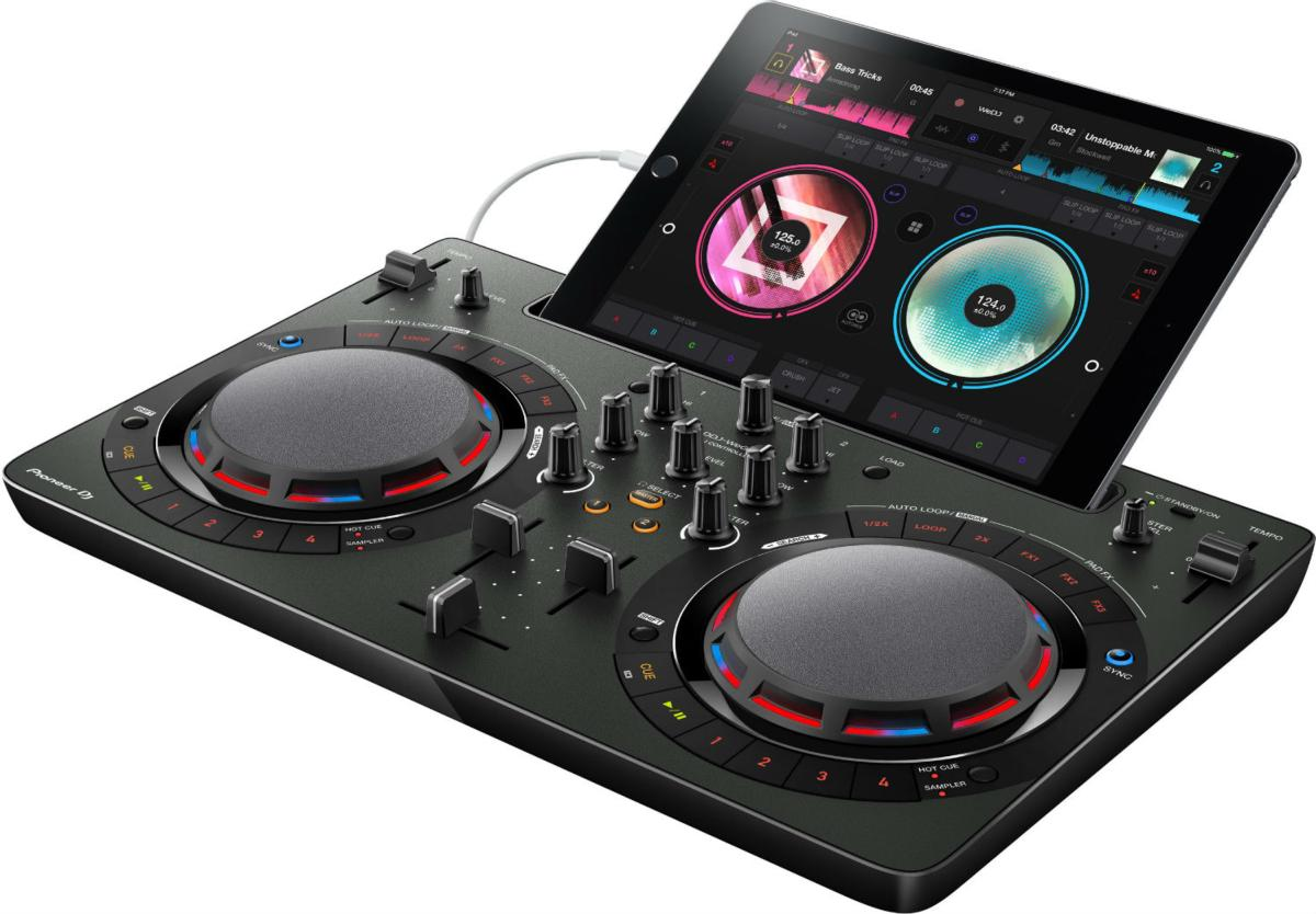 Controlador DJ - Pioneer DDJ-WEGO4-K, 2 canales, USB, rekordbox dj, Jog Wheels, Negro