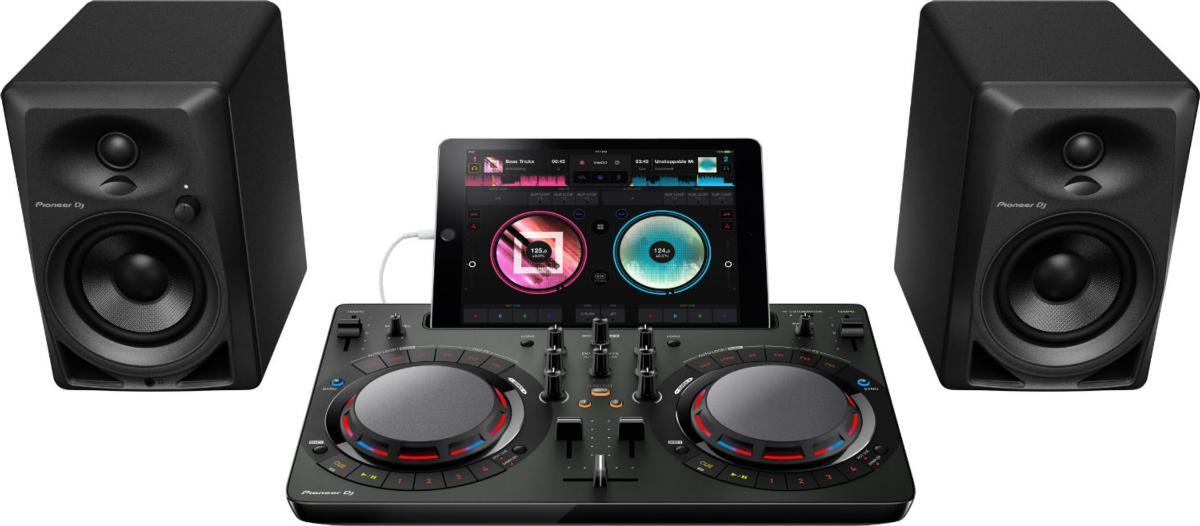 Controlador DJ - Pioneer DDJ-WEGO4-K, 2 canales, USB, rekordbox dj, Jog Wheels, Negro
