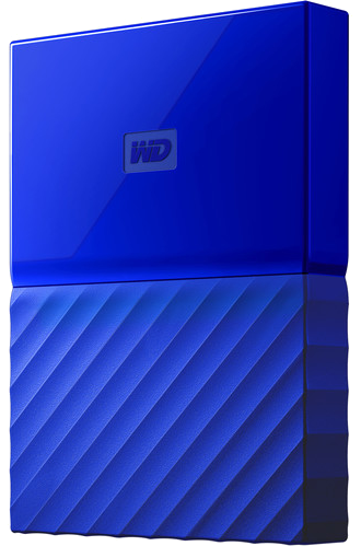Disco duro externo 1 TB - WD My Passport, Portátil, HDD, USB 3.0, Para Windows y Mac, 2.5", Azul