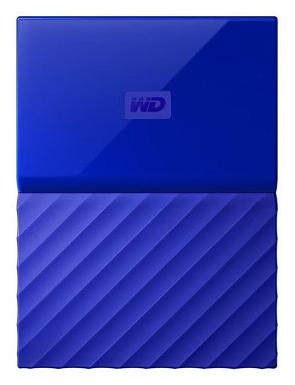 Disco duro externo 1 TB - WD My Passport, Portátil, HDD, USB 3.0, Para Windows y Mac, 2.5", Azul