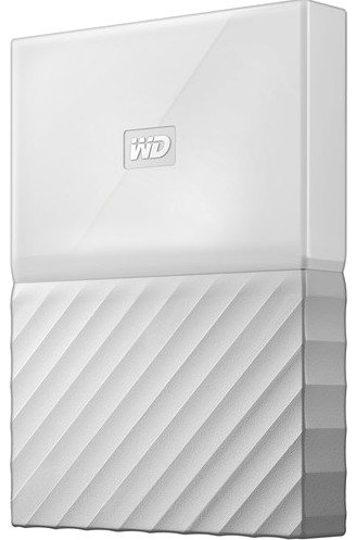Disco duro externo 1 TB - WD My Passport, Portátil, HDD, USB 3.0, Para Windows y Mac, 2.5", Blanco