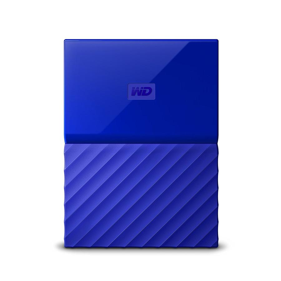 Disco duro externo 3 TB - WD My Passport, Portátil, HDD, USB 3.0, Para Windows y Mac, 2.5", Azul