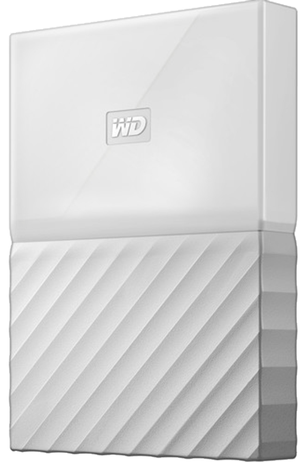 Western Digital Disco Duro De 2Tb- Western Digital My Passport, Usb 3.0, 2.5",  Blanco