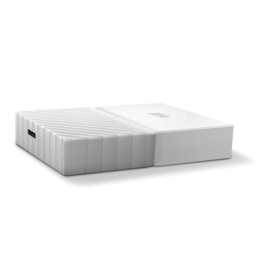 Western Digital Disco Duro De 2Tb- Western Digital My Passport, Usb 3.0, 2.5",  Blanco