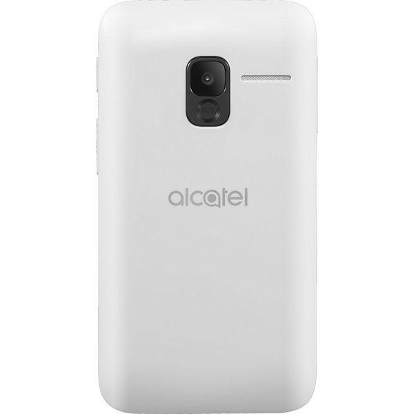 Móvil - Alcatel 20.08, 2.4 P, Bluetooth, Rádio FM, Negro y Blanco