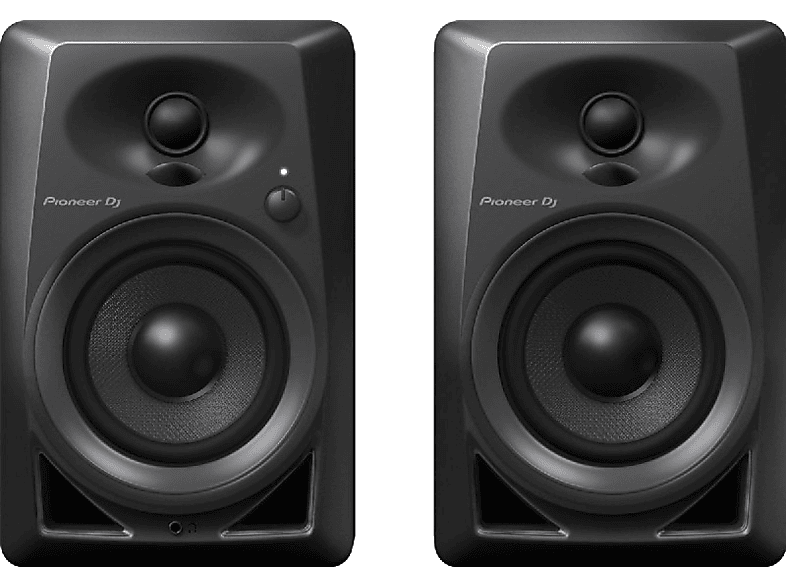 Altavoces - Pioneer DM-40, 35W, 2.0 canales, amplificador clase AB, tecnología DECO, Negro
