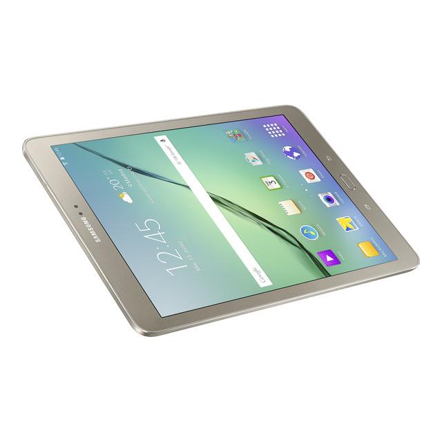 Tablet - Samsung Galaxy Tab S2 VE T813, Octa Core, 32GB, WiFi, Lector de huellas, Dorado