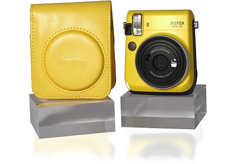 Funda cámara - Fujifilm para Instax Mini 70, Amarillo