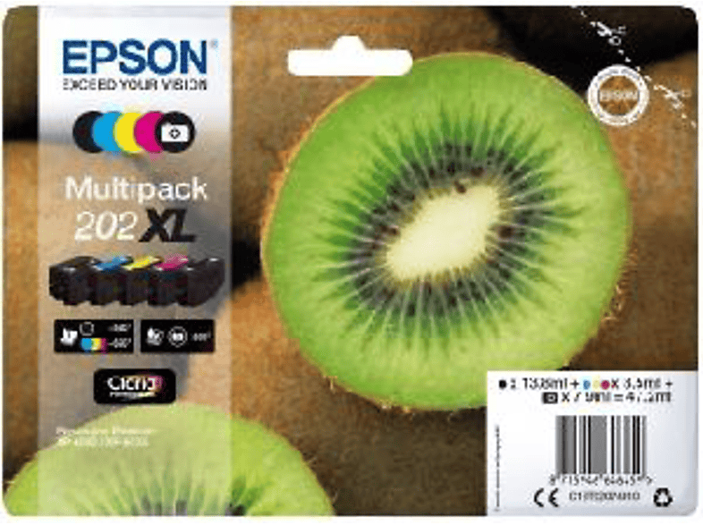 Cartucho de tinta | Epson MULTIPACK 202XL